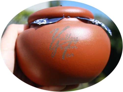 YiXing ZiSha tea canister B